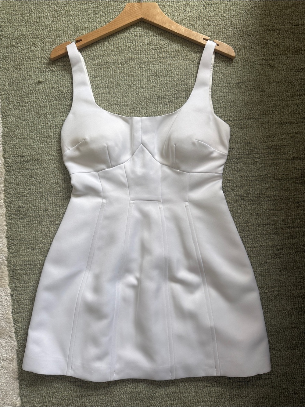ASOS Bridal Structured Mini Dress